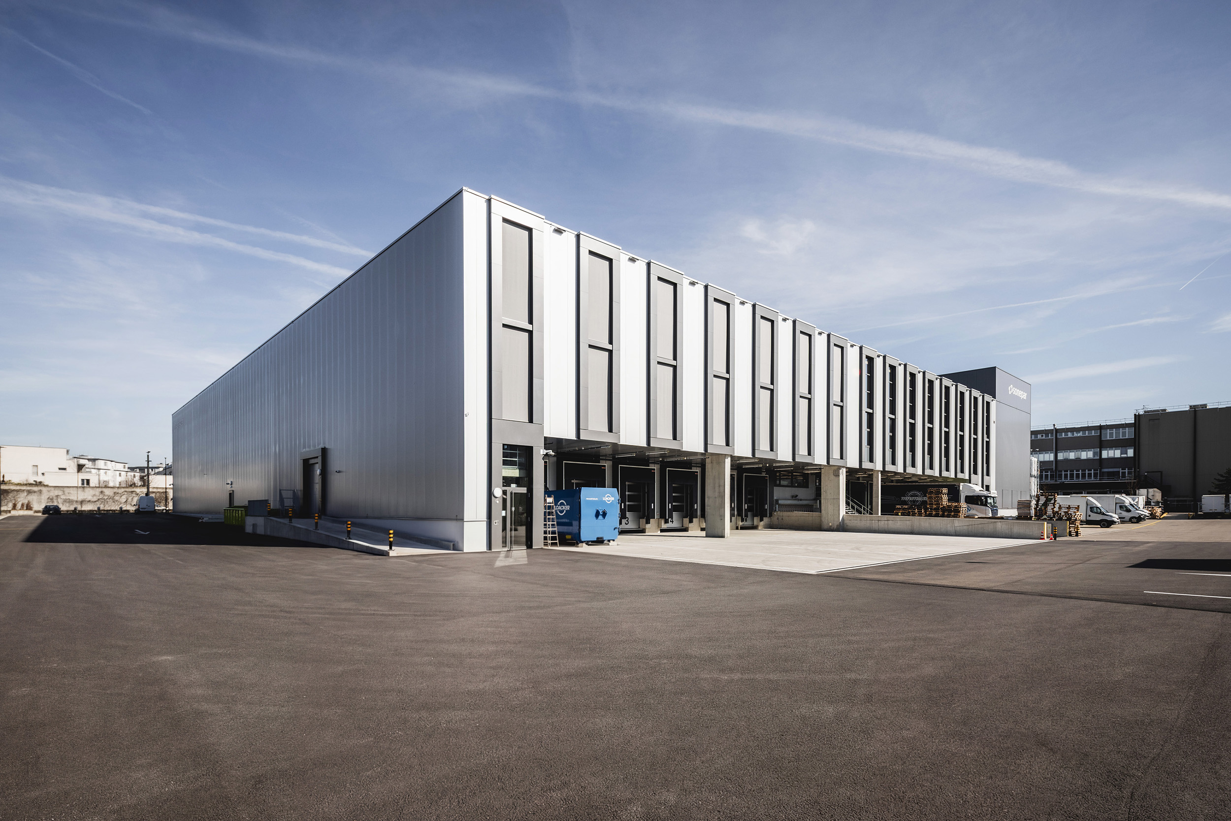 Halle 1+2 Etappen